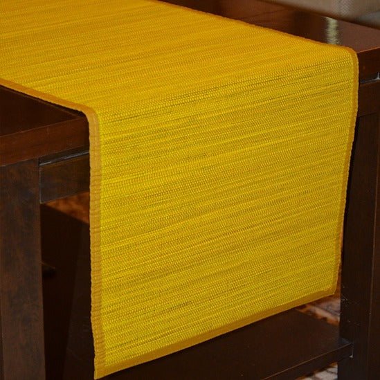 Bamboo Plain Table Runner – Table Linens on Brown Living™. SKU: BAPRUN030F. Img 20.