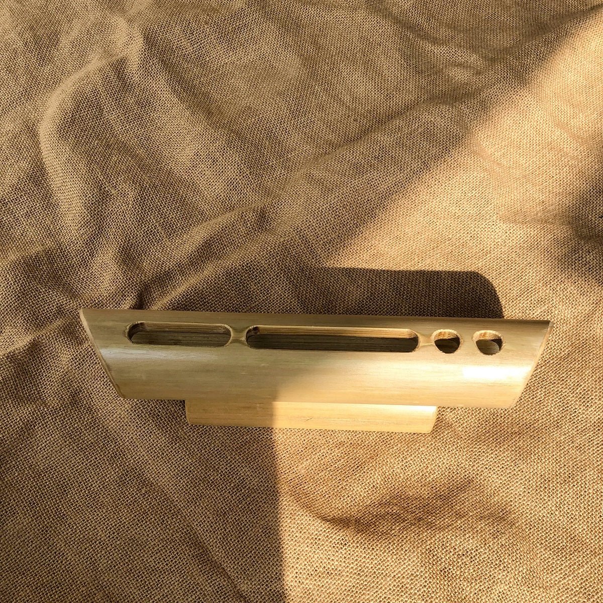 Bamboo Speaker Cum Organizer | Eco Friendly Desk Essential – Desk Organizers on Brown Living™. SKU: Bamboospeakerlarge7. Img 3.