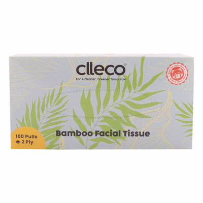 Bamboo Super Soft 2 Ply Facial Tissue Box – 20x20 cm – Face Tissue on Brown Living™. SKU: FT11124CL. Img 1.