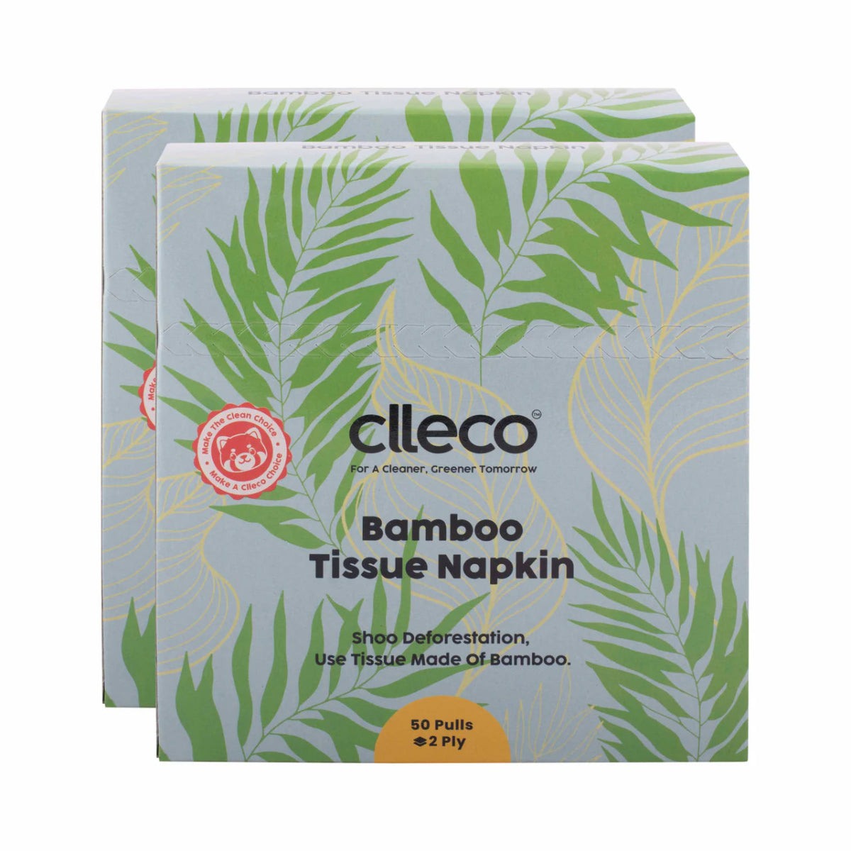 Bamboo Super Soft 2 Ply Tissue Paper Napkins - 12 x 12 inch – Face Tissue on Brown Living™. SKU: TN21124. Img 7.