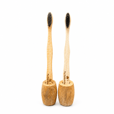 Bamboo Toothbrush | Charcoal Bristles | BPA free | Eco Friendly – Tooth Brush on Brown Living™. SKU: TBB-17-V2. Img 10.