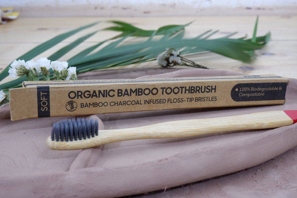 Bamboo ToothBrush | Verified Sustainable Tooth Brush on Brown Living™
