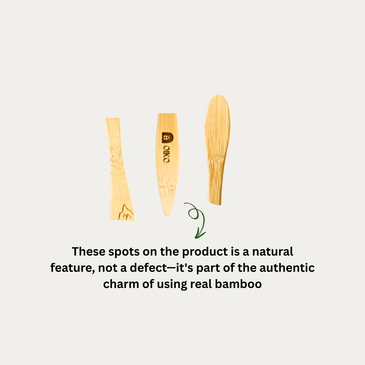Bamboo Toothbrush with Charcoal Bristles For Adults - Pack of 4 – Tooth Brush by OIKO available on Brown Living™. . SKU: BA/TO/P4. Img 6.