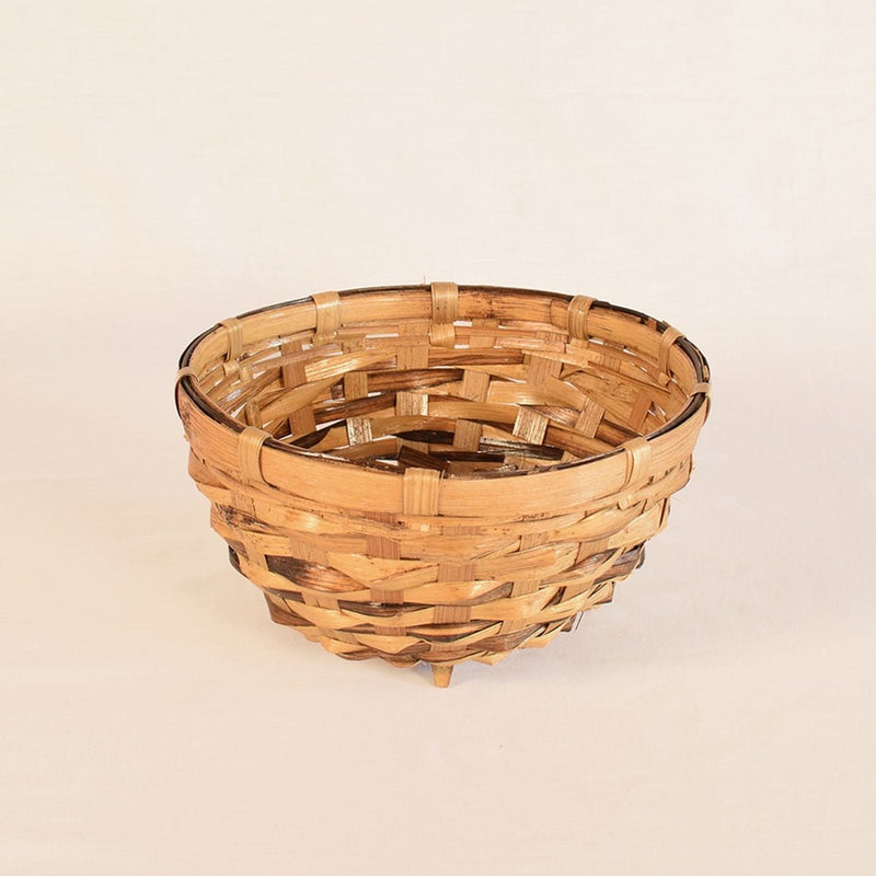 Bamboo Vegetable Basket - Black | Verified Sustainable by Brown Living™