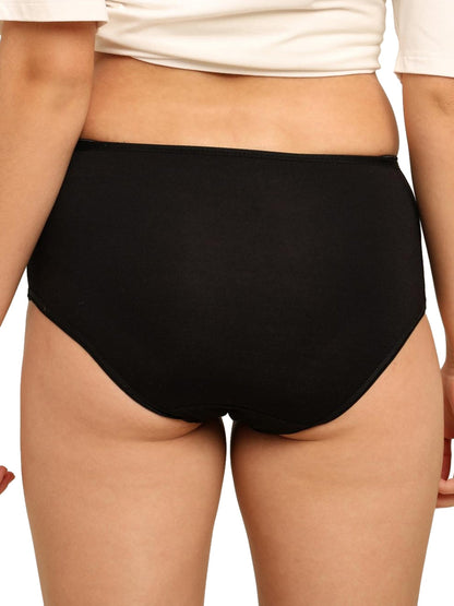 Bamboo Women’s Underwear – Breathable Midi Waist Panty | Pack of 2 – Womens Underwear on Brown Living™. SKU: 225-09645-BAMBOOLOGY-BTSS21UGM4. Img 5.