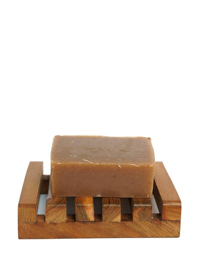 Bamboo Wood Natural Soap Dish Set of 2 | Self - Draining Eco Dish – Bath Accessories on Brown Living™. SKU: KOE024-SD. Img 2.