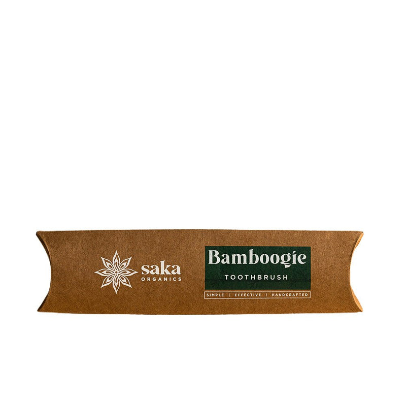 Bamboogie Toothbrush | Eco - Friendly Bamboo Toothbrush | 1 pc | Verified Sustainable Tooth Brush on Brown Living™