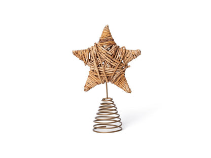 Banana Rope Christmas Eve Tree Top Star – Handcrafted Eco - Friendly Tre – Home Decor on Brown Living™. SKU: TS-1057. Img 3.