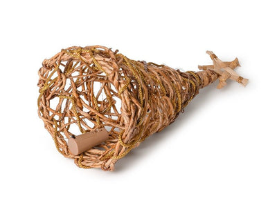 Banana Rope Star Top Christmas Tree – Handcrafted Eco - Friendly Festive – Home Decor on Brown Living™. SKU: TT-1005_Large. Img 12.