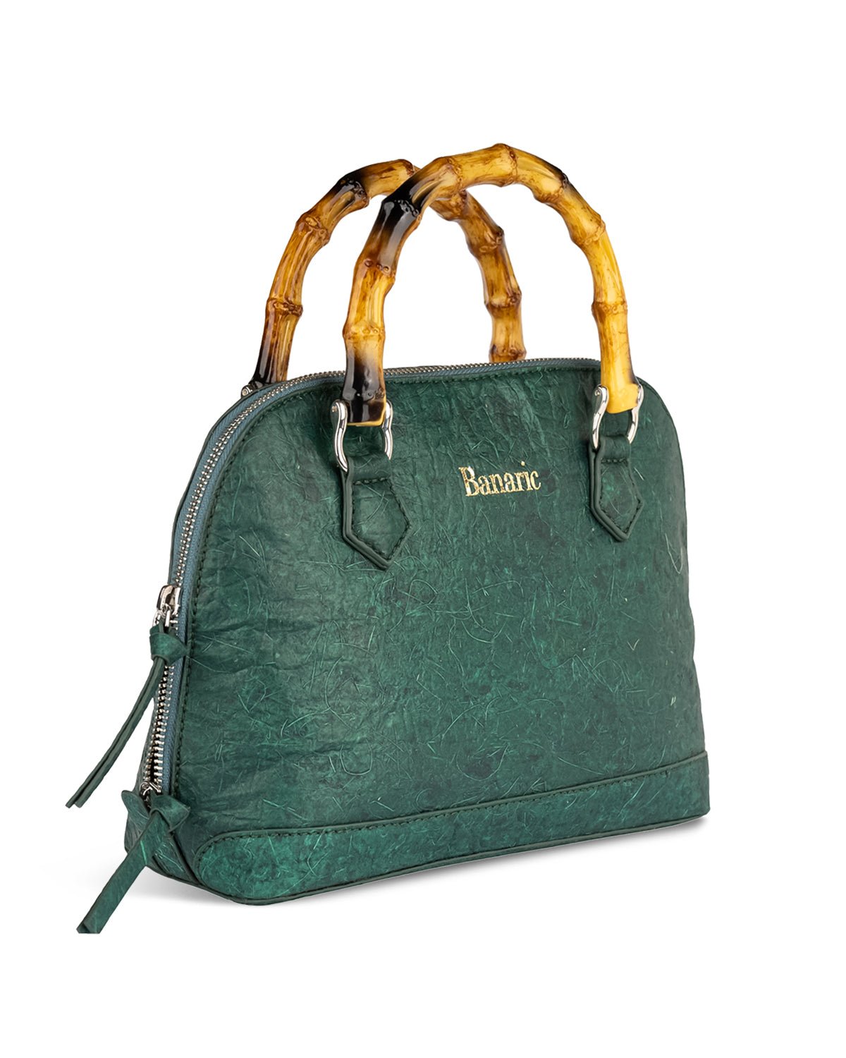 Banaric Bamboo Handle Handbag | Stylish Handmade Fashion Accessory – Hand Bag on Brown Living™. SKU: RCBAGBANARIC01B. Img 5.