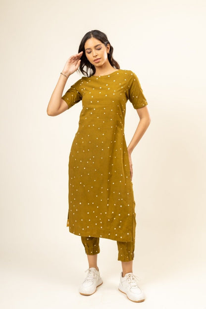 Bandhini Upcycled Cotton Tunic | Verified Sustainable by Brown Living™