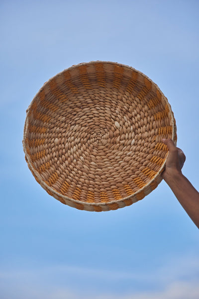 Bani - Banana Fiber Multi Utility Tray – Trays & Platters on Brown Living™. SKU: S-021. Img 2.