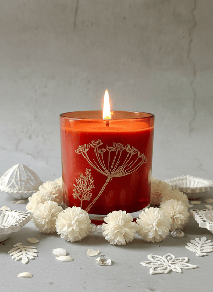 Barkat Soy Wax Candle – Handcrafted, Long - Lasting Home Decor – Candles & Fragrances on Brown Living™. SKU: BCRH01. Img 1.