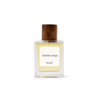 Basil & Orange 50ml Unisex Eau de Parfum – Perfume by HERITAGE BOX available on Brown Living™. . SKU: HBGB010. Img 2.