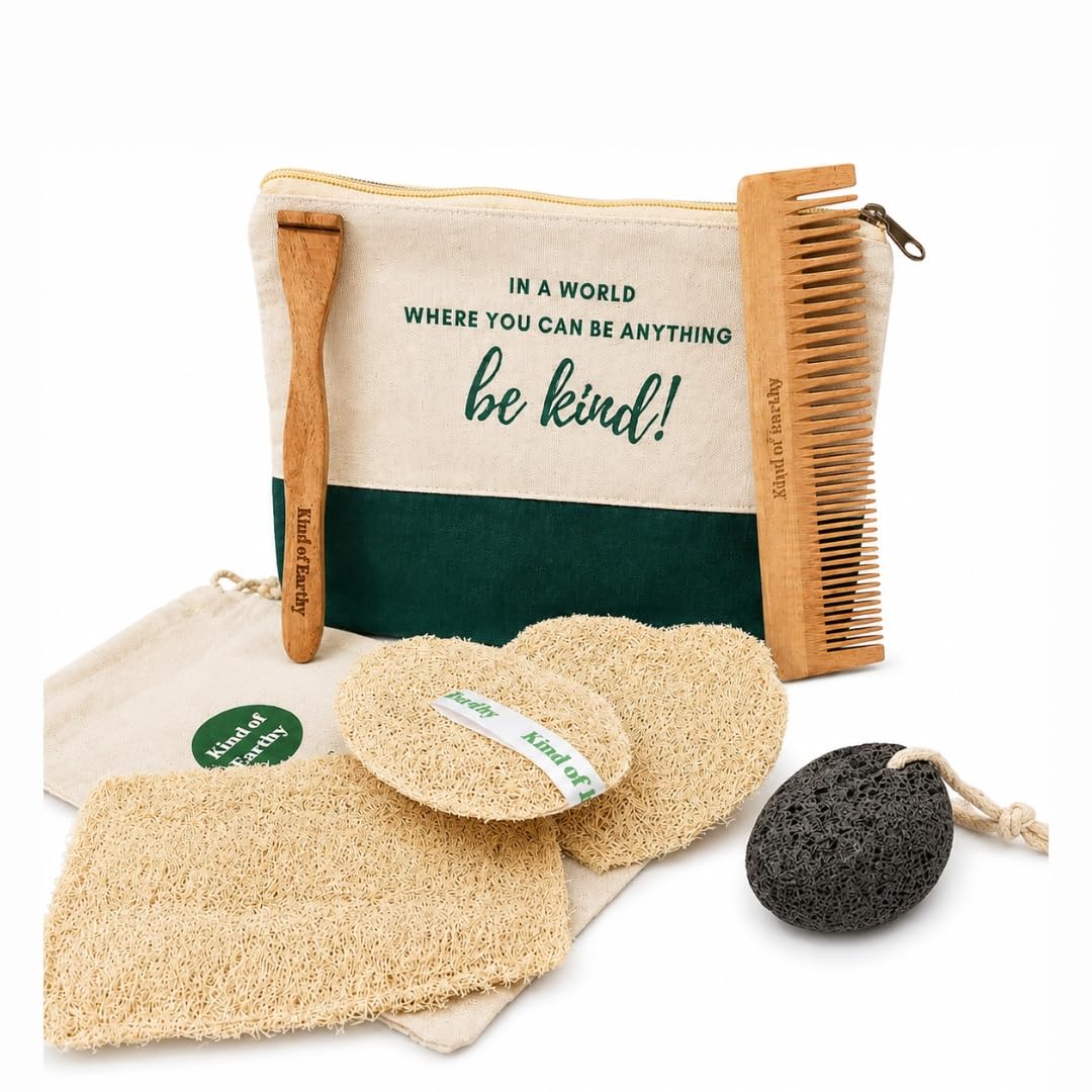 Bath Ritual Kit | Natural Self-Care & Everyday Bath Essentials – Gift Hampers on Brown Living™. SKU: KOE031-TK-1. Img 7.
