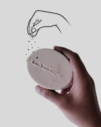 Bath soaps for oily skin - Handmade : Pack of 2 – Body Soap on Brown Living™. SKU: seasalt2. Img 8.