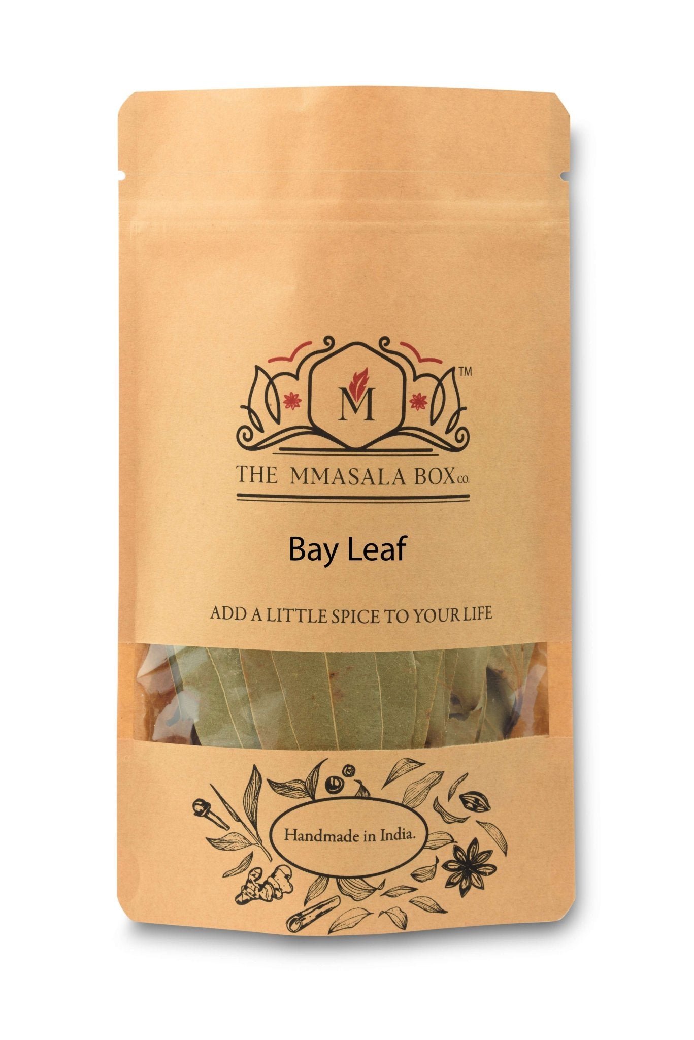 Bay Leaf – Aromatic Whole Spice for Flavorful Cooking & Seasoning – Seasonings & Spices on Brown Living™. SKU: 00C. Img 1.