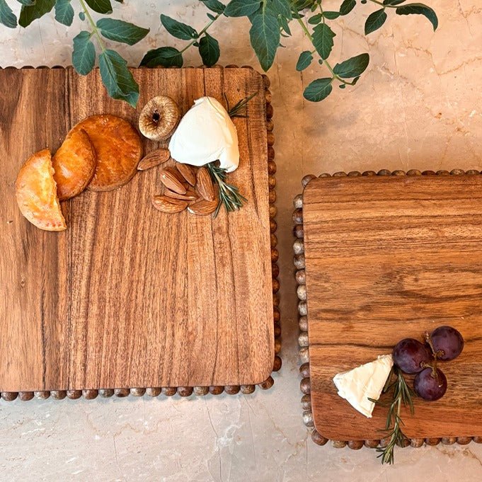 Beaded Server Elegant Dessert Serving Tray – Trays & Platters on Brown Living™. SKU: TLD-BL-BB. Img 4.