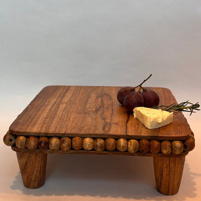 Beaded Server Elegant Dessert Serving Tray – Trays & Platters on Brown Living™. SKU: TLD-BL-BB. Img 7.
