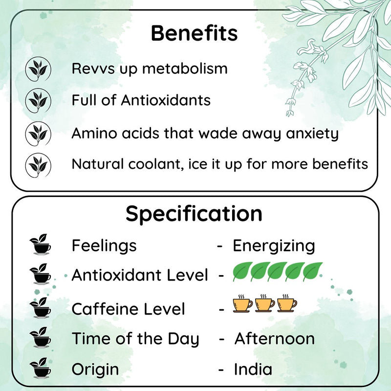 Beautea Green Rose- Organic Darjeeling Leaves and Rose Petals | Verified Sustainable Tea on Brown Living™