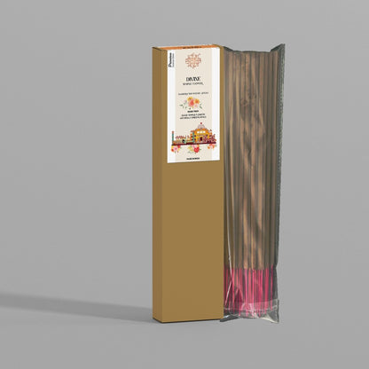 Bee Happy Incense stick Panchgavya Temple flower – Divine ( 50 Sticks) – Pooja Needs by Pratha available on Brown Living™. . SKU: phpnl_stick_02. Img 3.