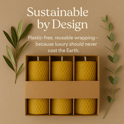 BEE Happy | Inspirational Candle (pack of 3) – Candles & Fragrances on Brown Living™. SKU: pnhpl - beesCandle - 02. Img 6.