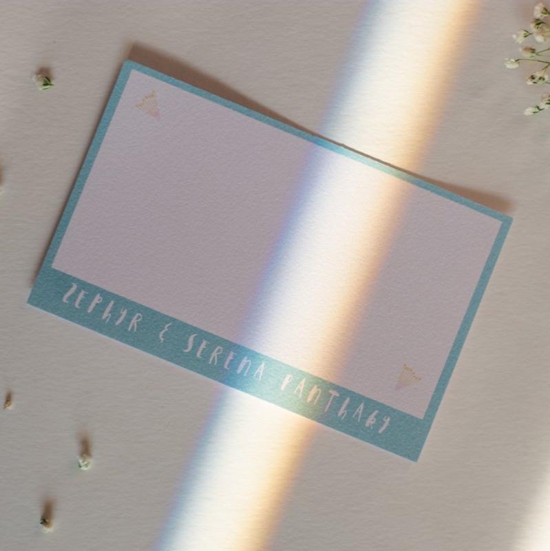 Bee Yourself Flat Gift Cards - Pastel | Verified Sustainable by Brown Living™