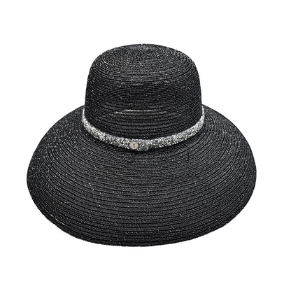 Bell Shimmer Cloche Hat | Elegant Retro Women’s Occasion Hat – Womens Hat on Brown Living™. SKU: MBNL003028. Img 4.