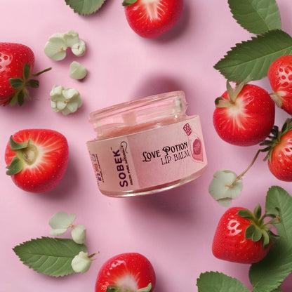 Berry Bliss - Strawberry Lip Balm Butter 15 G | Verified Sustainable by Brown Living™