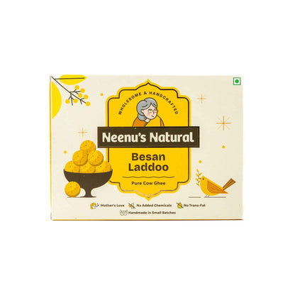 Besan Laddoo | Traditional Handmade Gram Flour Ladoo – Sweets on Brown Living™. SKU: NN_19. Img 3.