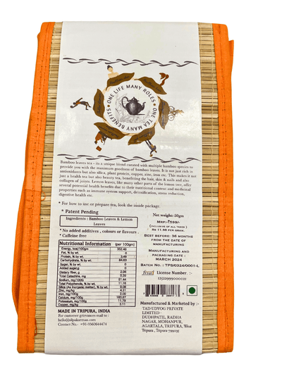 BeYouTea Bamboo Leaves Tea – Herbal Infusion for Natural Wellness – Tea on Brown Living™. SKU: SK-BYT-BT-01-LB. Img 11.