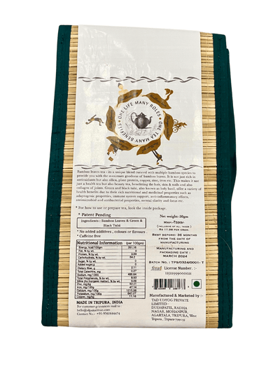 BeYouTea Bamboo Leaves Tea – Herbal Infusion for Natural Wellness – Tea on Brown Living™. SKU: SK-BYT-BT-01-TB. Img 15.
