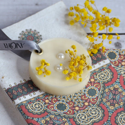 Big Round Sachet – Wax Sachets & Fragrance on Brown Living™. SKU: ANCA038_3. Img 3.