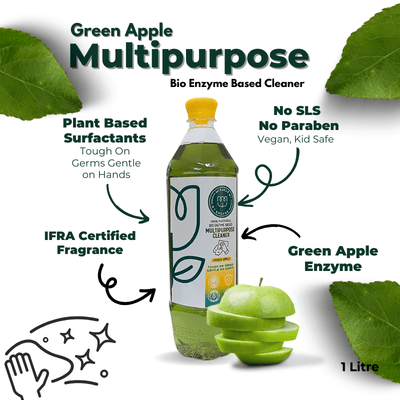 Bio Enzyme Based All Surface Cleaner | Concentrated – Cleaning Products by Miracle Enzyme available on Brown Living™. . SKU: MED1. Img 2.