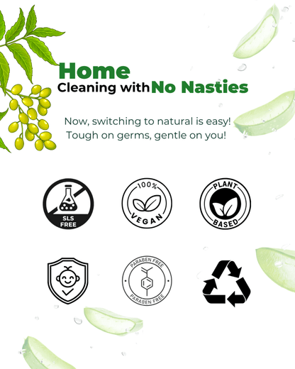 Bio enzyme Based Neem and Aloe Handwash 1 litre – Hand Wash by Miracle Enzyme available on Brown Living™. 1 Litre . SKU: MEHW1. Img 5.