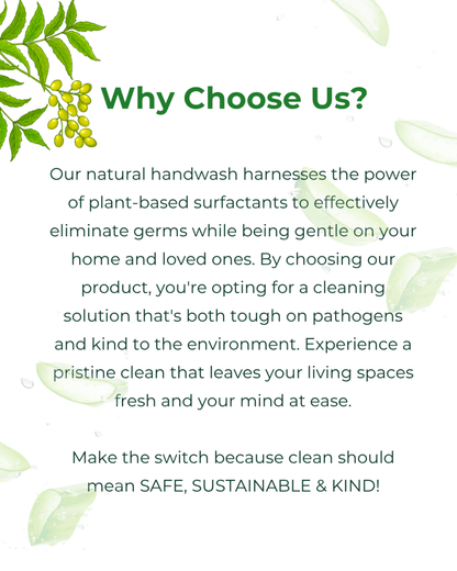 Bio enzyme Based Neem and Aloe Handwash 1 litre – Hand Wash by Miracle Enzyme available on Brown Living™. 1 Litre . SKU: MEHW1. Img 6.