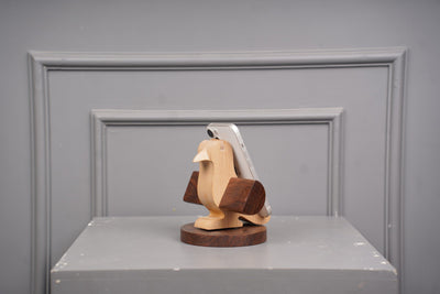 Bird Mobile Stand | Wooden Phone Holder | Eco - Friendly Desk Stand – Desk Organizers on Brown Living™. SKU: BMO. Img 5.