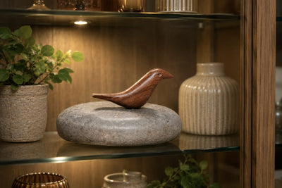 Bird Paper Weight | Handmade Decorative Desk Paperweight – Stationary on Brown Living™. SKU: BPW. Img 3.