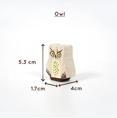 Birds Wooden Figurine Set – Neem Wood Montessori Toys – Wooden Toys on Brown Living™. SKU: allbird. Img 6.