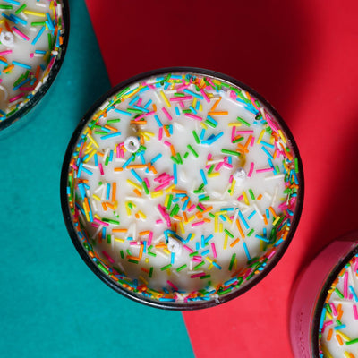 Birthday Scented Candle - Celebration Candle Gift for Loved Ones – Candles & Fragrances on Brown Living™. SKU: SS-09. Img 2.