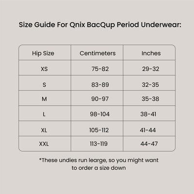 Black BacQup Period Underwear | Moderate Flow | Regular Discharges – Womens Underwear on Brown Living™. SKU: 1021-XS. Img 8.