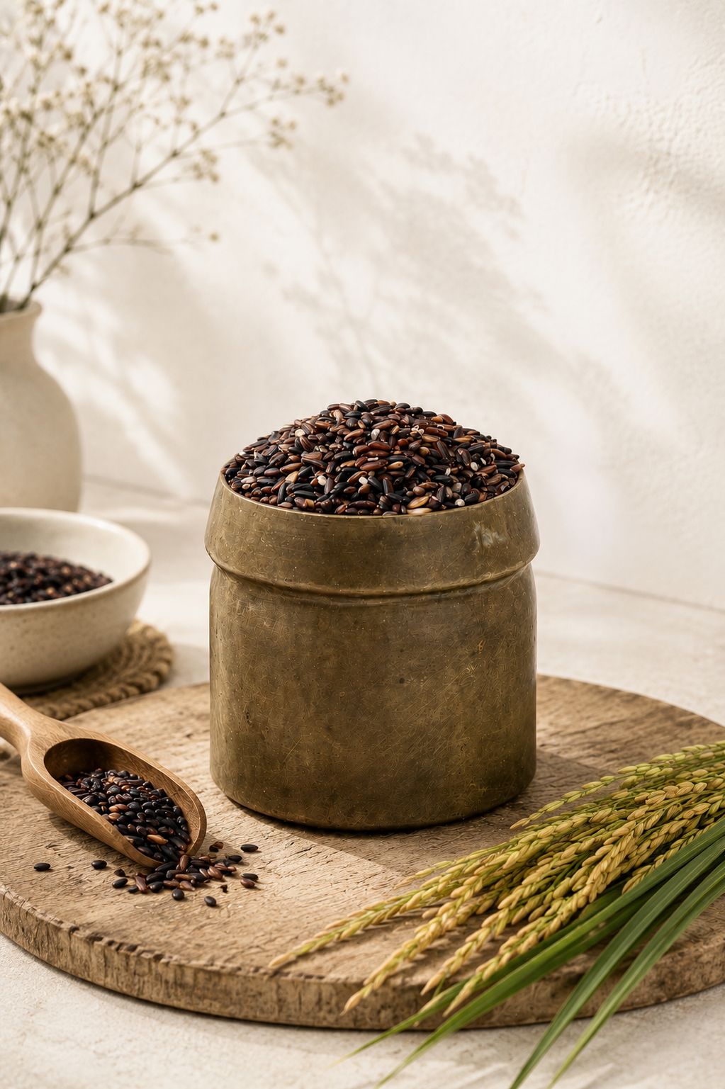 Black Rice 1 Kg – Nutrient Rich Whole Grain Superfood – Cooking & Baking Supplies on Brown Living™. SKU: I00002. Img 5.