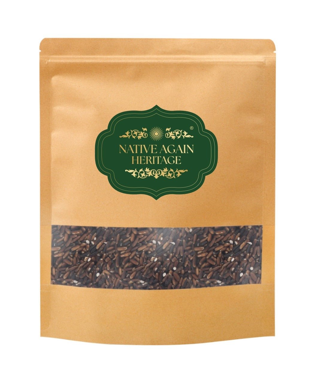 Black Rice 1 Kg – Nutrient Rich Whole Grain Superfood – Cereal & Meusli on Brown Living™. SKU: I00002. Img 2.