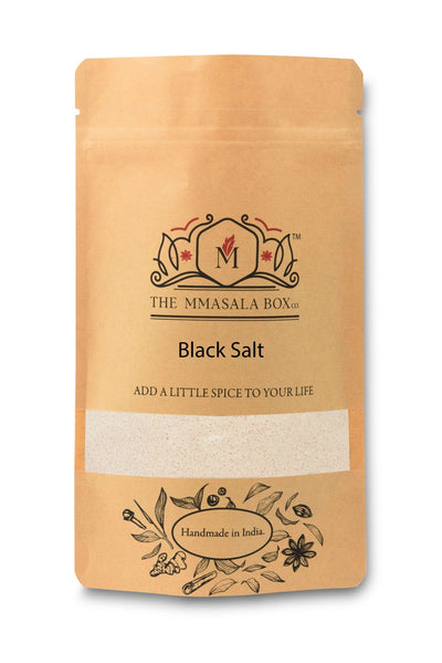 Black Salt (Kala Namak) – Mineral - Rich Seasoning for Indian Dishes – Seasonings & Spices on Brown Living™. SKU: 00F. Img 1.