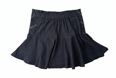 Black Tube Top With Golden Gilded Details | Strapless Party Wear – Womens Top on Brown Living™. SKU: TU02. Img 6.