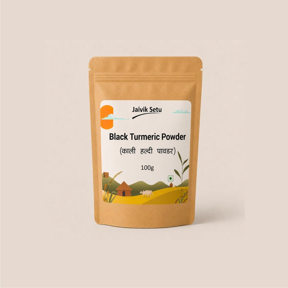 Black Turmeric Powder 100g | Natural Herbal Turmeric Powder – Seasonings & Spices on Brown Living™. SKU: BTJS. Img 1.