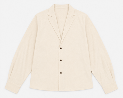 Blazer Shirt – Smart Tailored Shirt with Modern Blazer-Inspired Style – Womens Shirt on Brown Living™. SKU: ACB2026013. Img 1.