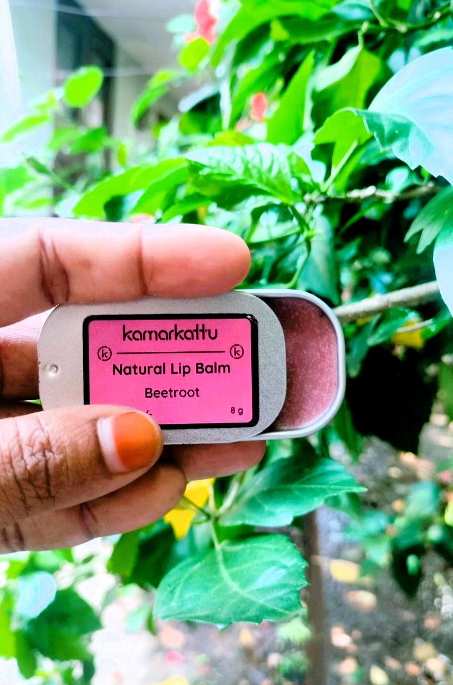 Natural Lip Balm - Beetroot {10 g}