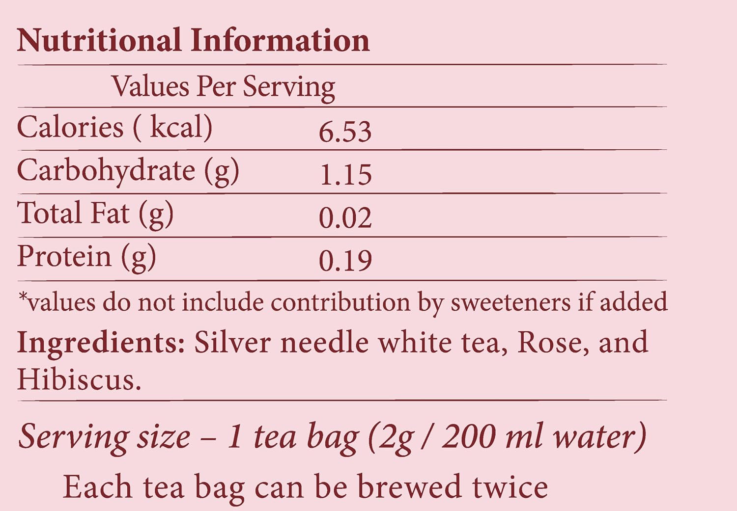 Bloom Blush White Tea | Silver Needle Hibiscus Rose Blend – Tea on Brown Living™. SKU: TM_BB. Img 7.