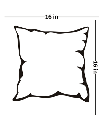 Bloom Pillow Covers (Set of 4) | Floral Home Décor Cushion Covers – Covers & Inserts on Brown Living™. SKU: C04. Img 3.